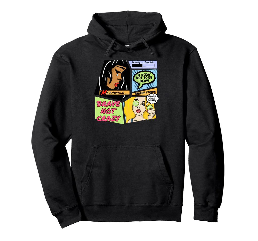 Neurodivergent Neurospicy Comic Autism Hoodie - Streetwear Style Men Women - T-Shirt, Sweatshirt, Hoodie