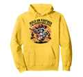 Overstimulated Raccoon Cowboy Chicken Hoodie - Fun Novelty Design Unisex - T-Shirt, Sweatshirt, Hoodie