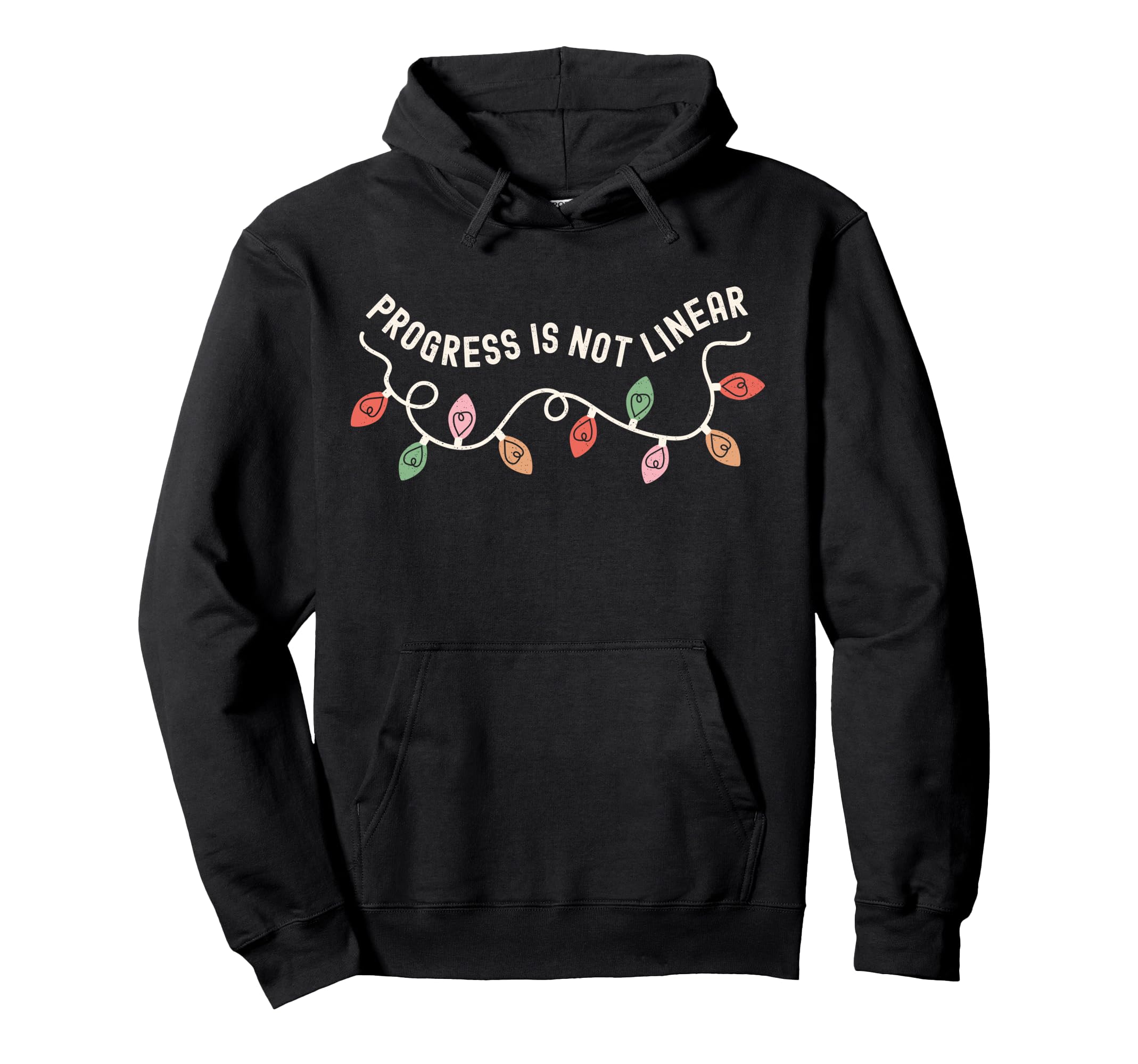 Progress Is Not Linear Special Ed Hoodie - Trendy Graphic Men Women - T-Shirt, Sweatshirt, Hoodie