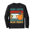 Cup Coffee And Books Sun Sweatshirt - Fun Novelty Design Unisex - T-Shirt, Sweatshirt, Hoodie