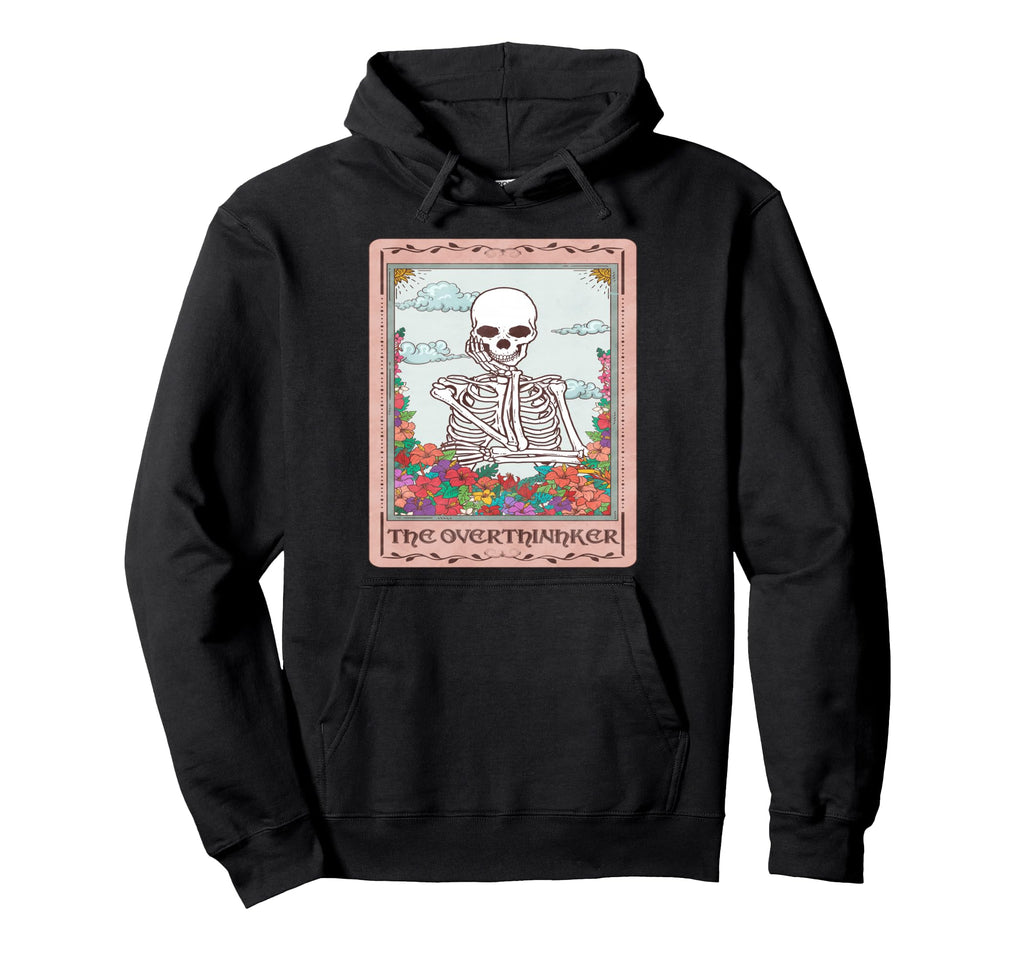 Professional Overthinker Colorful Hoodie - Casual Everyday Wear Men Women - T-Shirt, Sweatshirt, Hoodie