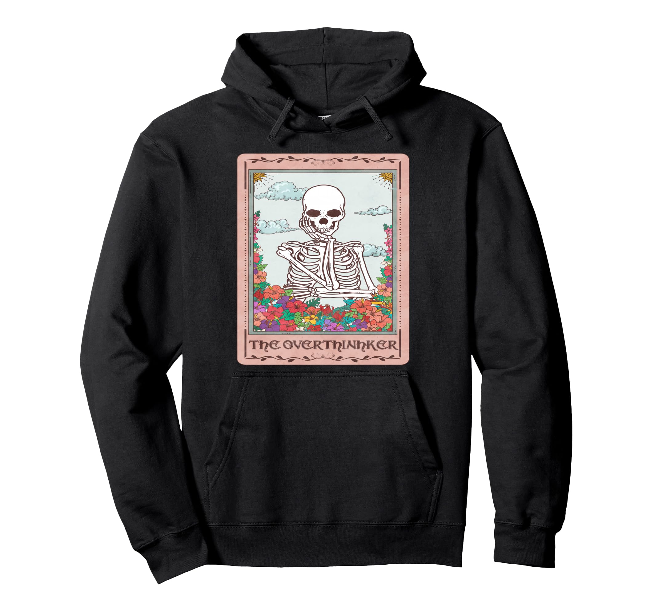 Professional Overthinker Colorful Hoodie - Casual Everyday Wear Men Women - T-Shirt, Sweatshirt, Hoodie