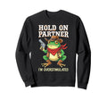 Hold Partner Im Overstimulated Sweatshirt - Fun Novelty Design Unisex - T-Shirt, Sweatshirt, Hoodie