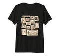 Jane Austen Book Literature Stamp T-Shirt - Casual Everyday Wear Men Women - T-Shirt, Sweatshirt, Hoodie