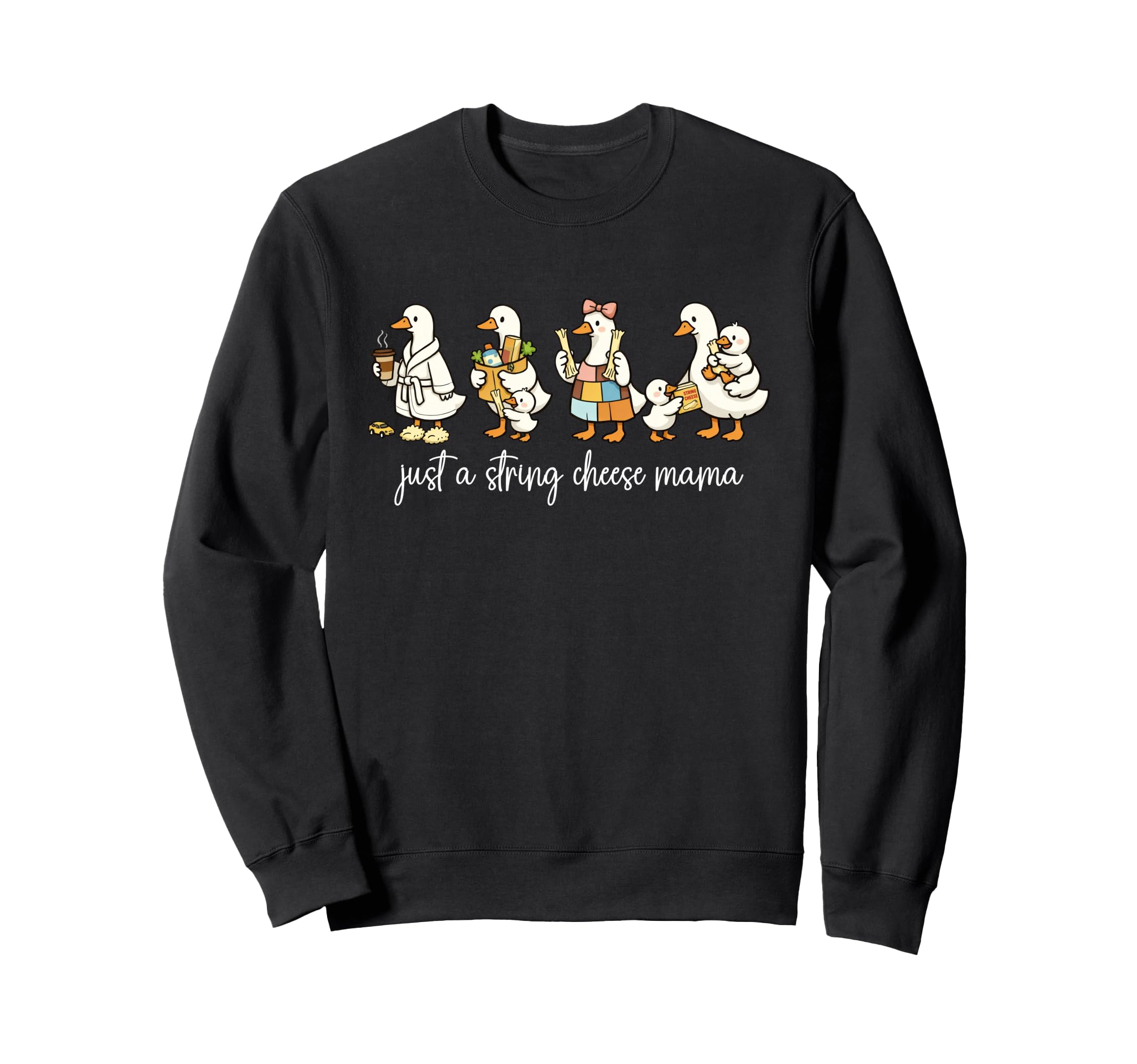 Just String Cheese Mama Era Silly Sweatshirt - Custom Art Print Unisex - T-Shirt, Sweatshirt, Hoodie