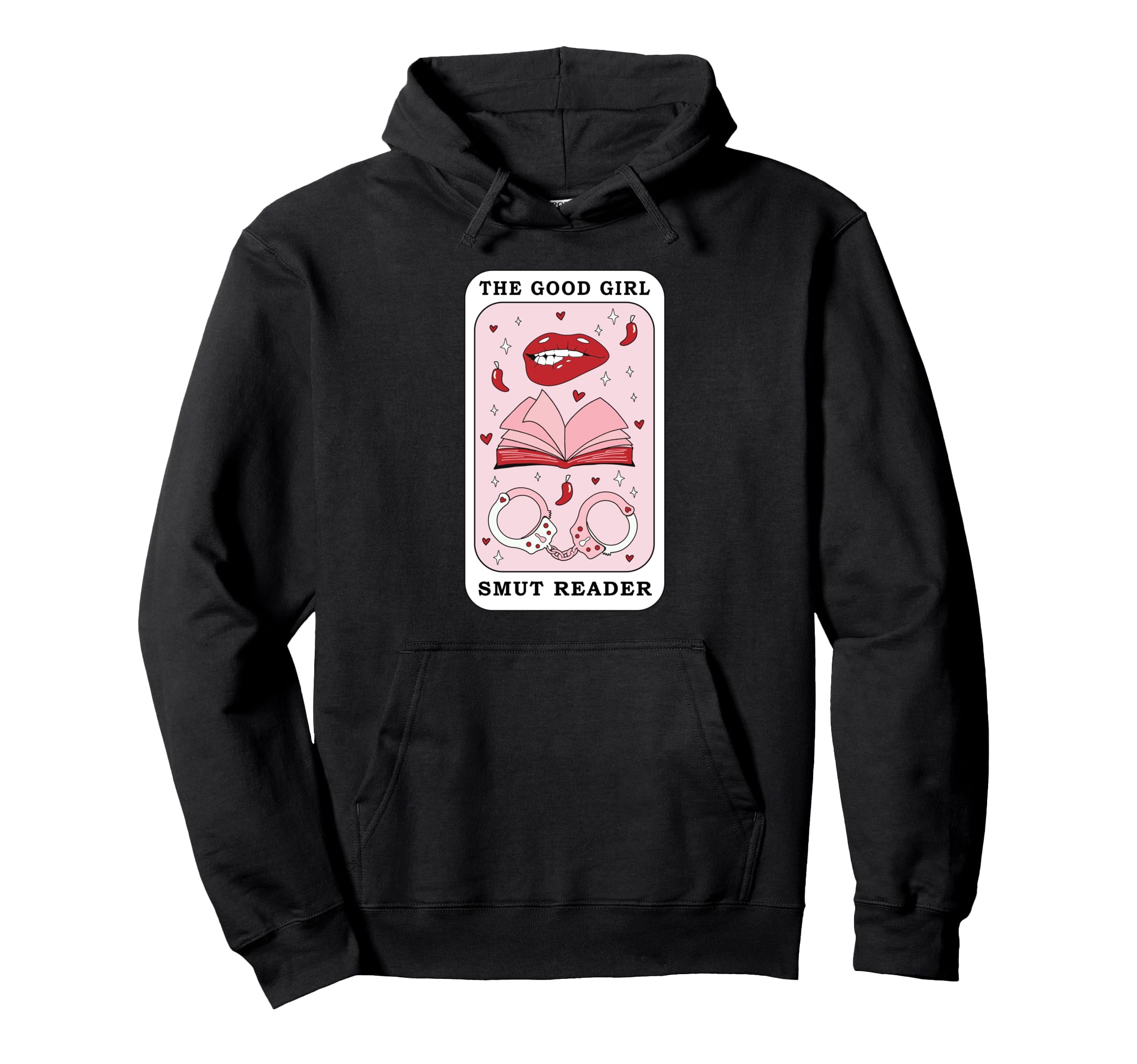 Smut Reader Smutt Books Smutty Book Club Hoodie - Graphic Print for Adults - T-Shirt, Sweatshirt, Hoodie