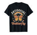 Antisocial Butterfly Funny Introvert T-Shirt - Trendy Graphic for Adults - T-Shirt, Sweatshirt, Hoodie