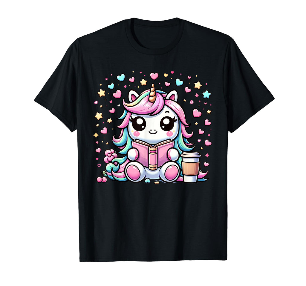 Funny Anime Kawaii Rainbow Unicorn T-Shirt - Graphic Print Men Women - T-Shirt, Sweatshirt, Hoodie
