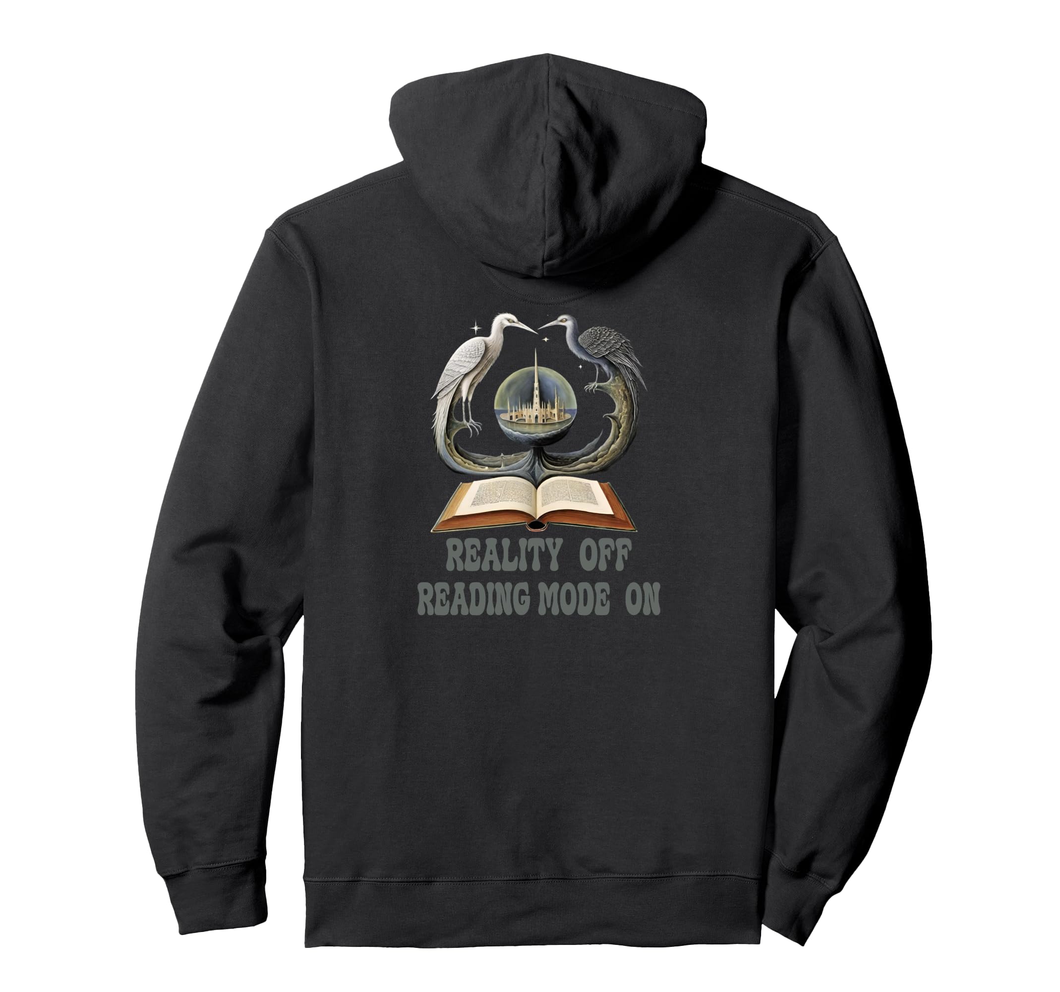 Book Worm Book Stack Reading Hoodie - Casual Everyday Wear for Adults - T-Shirt, Sweatshirt, Hoodie