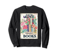 Just Aunt Who Loves Books Funny Sweatshirt - Aesthetic Graphic Men Women - T-Shirt, Sweatshirt, Hoodie