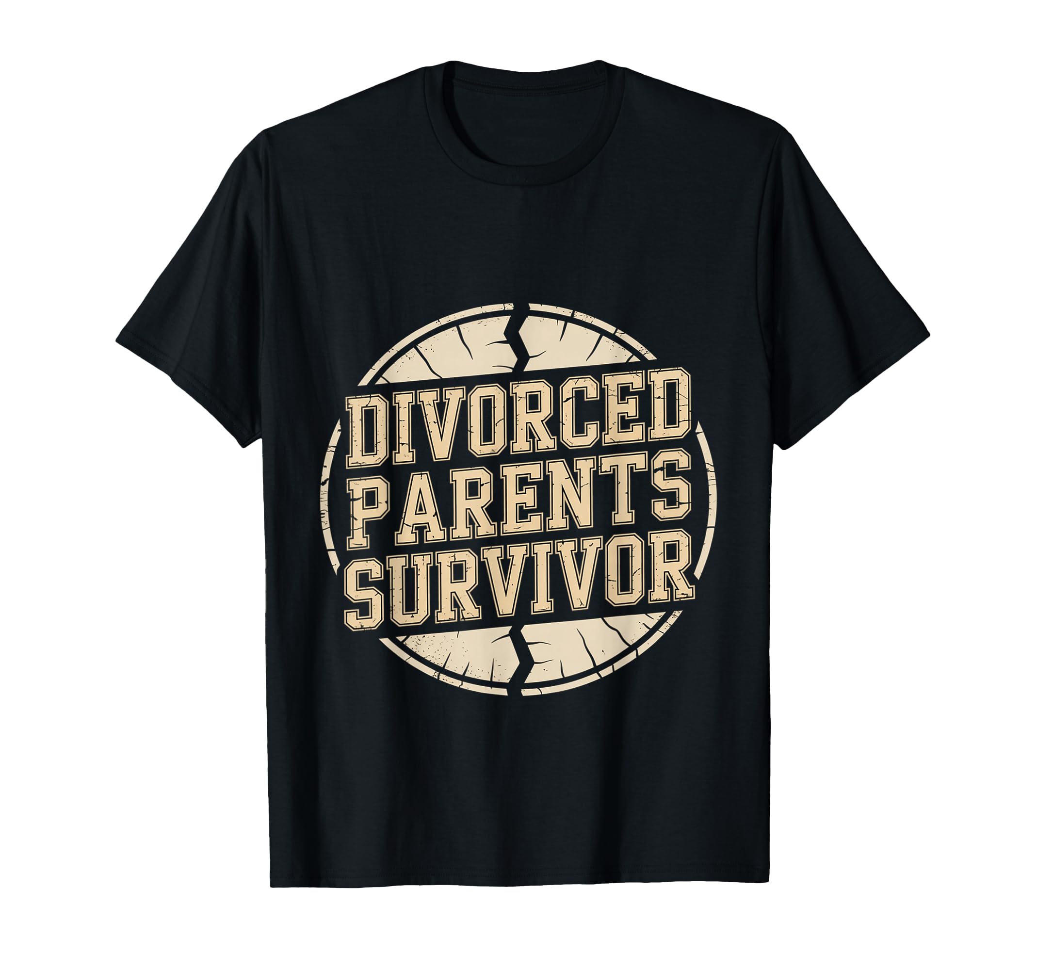 Divorced Parents Survivor Child T-Shirt - Trendy Graphic for Adults - T-Shirt, Sweatshirt, Hoodie
