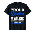 Proud Brother Myalgic Encephalomyelitis T-Shirt - Custom Art Print Unisex - T-Shirt, Sweatshirt, Hoodie