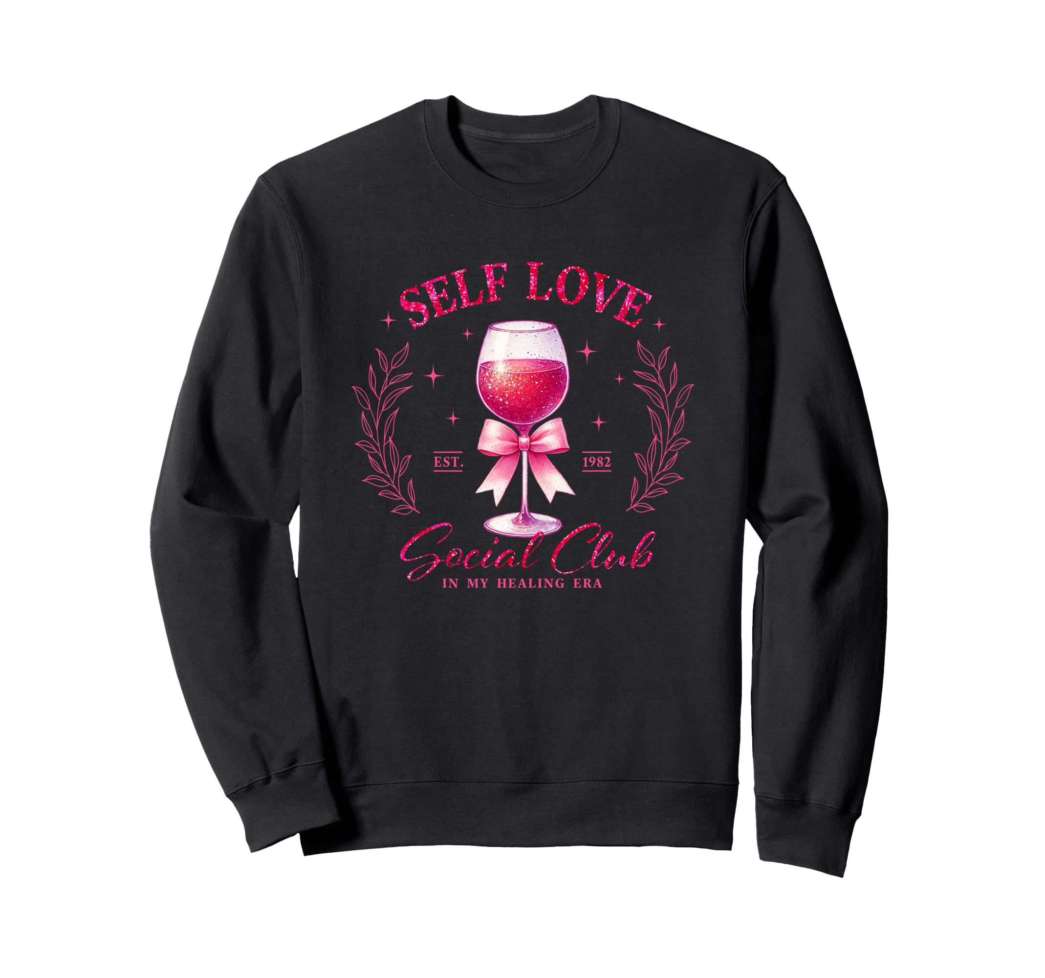 Self Love Social Club My Healing Era Sweatshirt - Trendy Graphic Men Women - T-Shirt, Sweatshirt, Hoodie