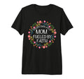 Overstimulated Mom Fueled Faith Christian T-Shirt - Novelty Apparel Unisex - T-Shirt, Sweatshirt, Hoodie
