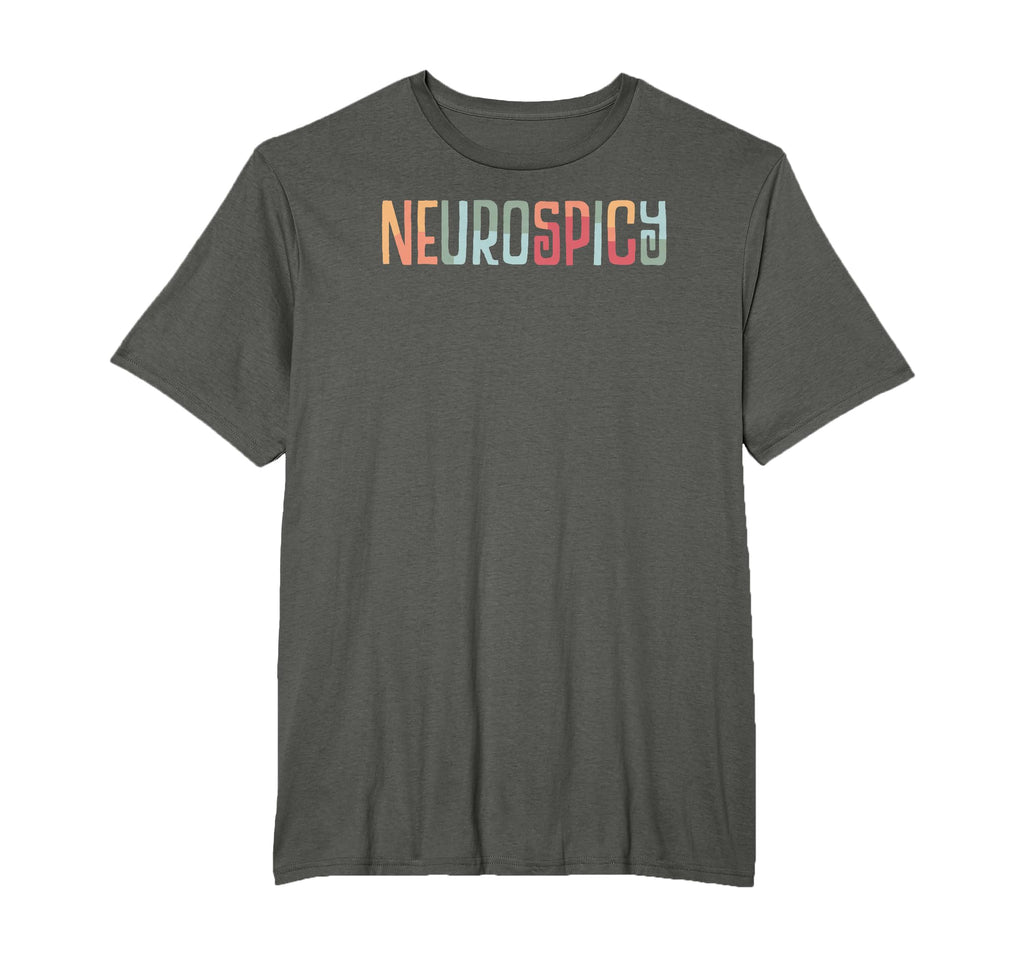Neurospicy Neurodiversity T-Shirt - Unique Graphic for Adults - T-Shirt, Sweatshirt, Hoodie