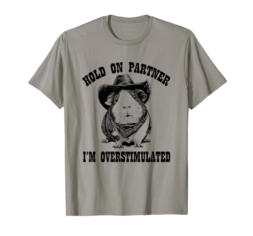 Funny Adhd Western Howdy Partner T-Shirt - Unique Graphic Unisex - T-Shirt, Sweatshirt, Hoodie