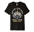 Inner Self Healing Lotus Flower Spirituality T-Shirt - Graphic Print Unisex - T-Shirt, Sweatshirt, Hoodie