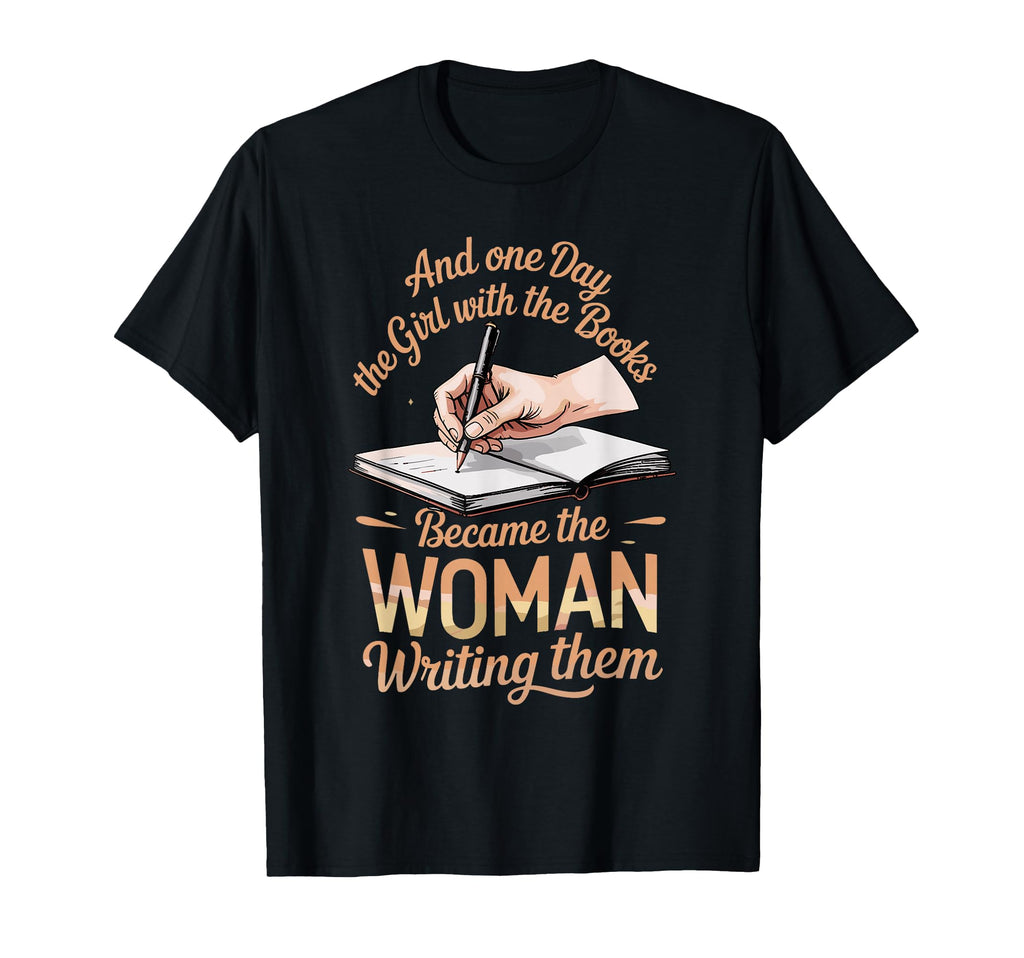 Books Writing Poets Journalist Book T-Shirt - Graphic Print Men Women - T-Shirt, Sweatshirt, Hoodie