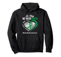 May We Wear Green Mental Health Hoodie - Custom Art Print Men Women - T-Shirt, Sweatshirt, Hoodie