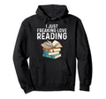 Funny Book Lover Designs Librarian Hoodie - Aesthetic Graphic Men Women - T-Shirt, Sweatshirt, Hoodie