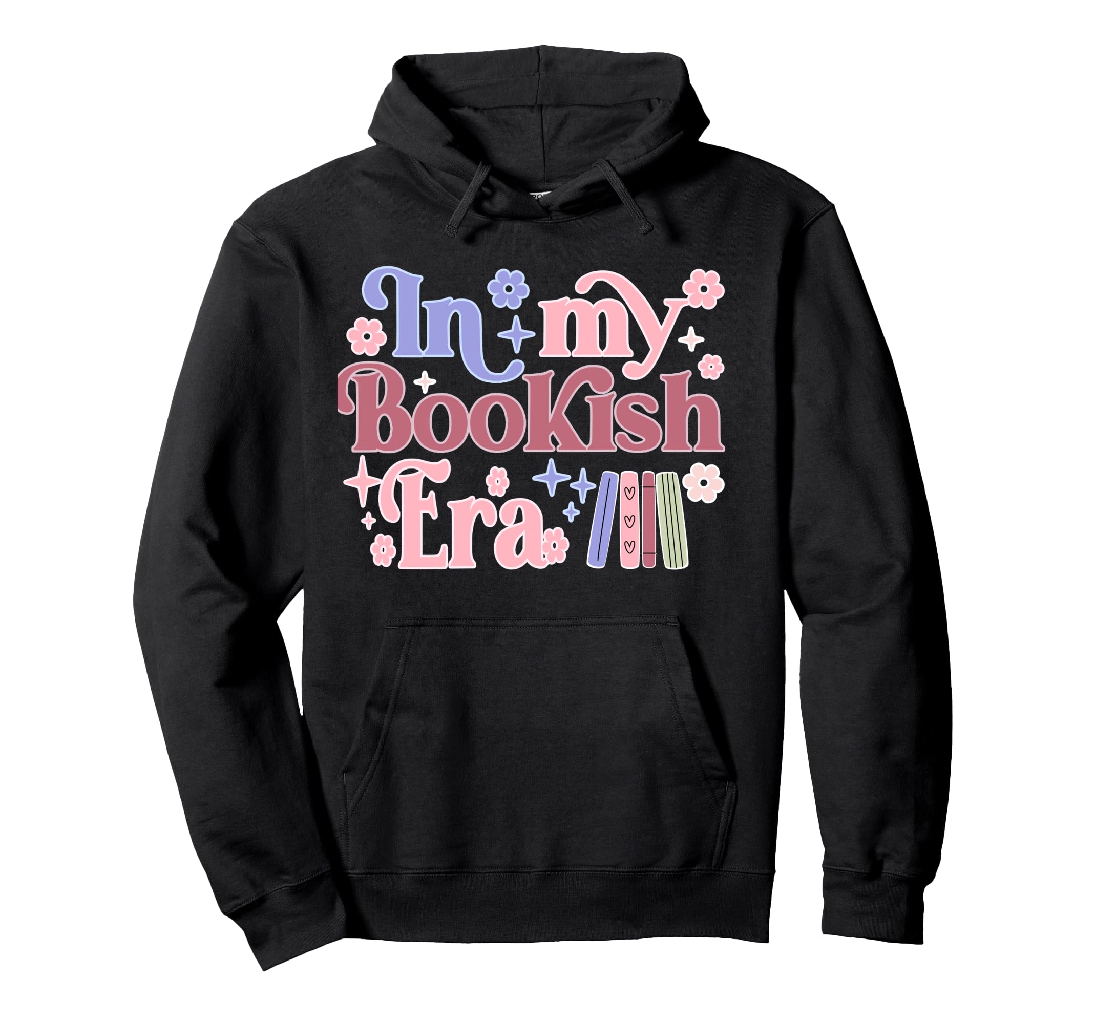 My Bookish Era Book Lover Hoodie - Novelty Apparel for Adults - T-Shirt, Sweatshirt, Hoodie