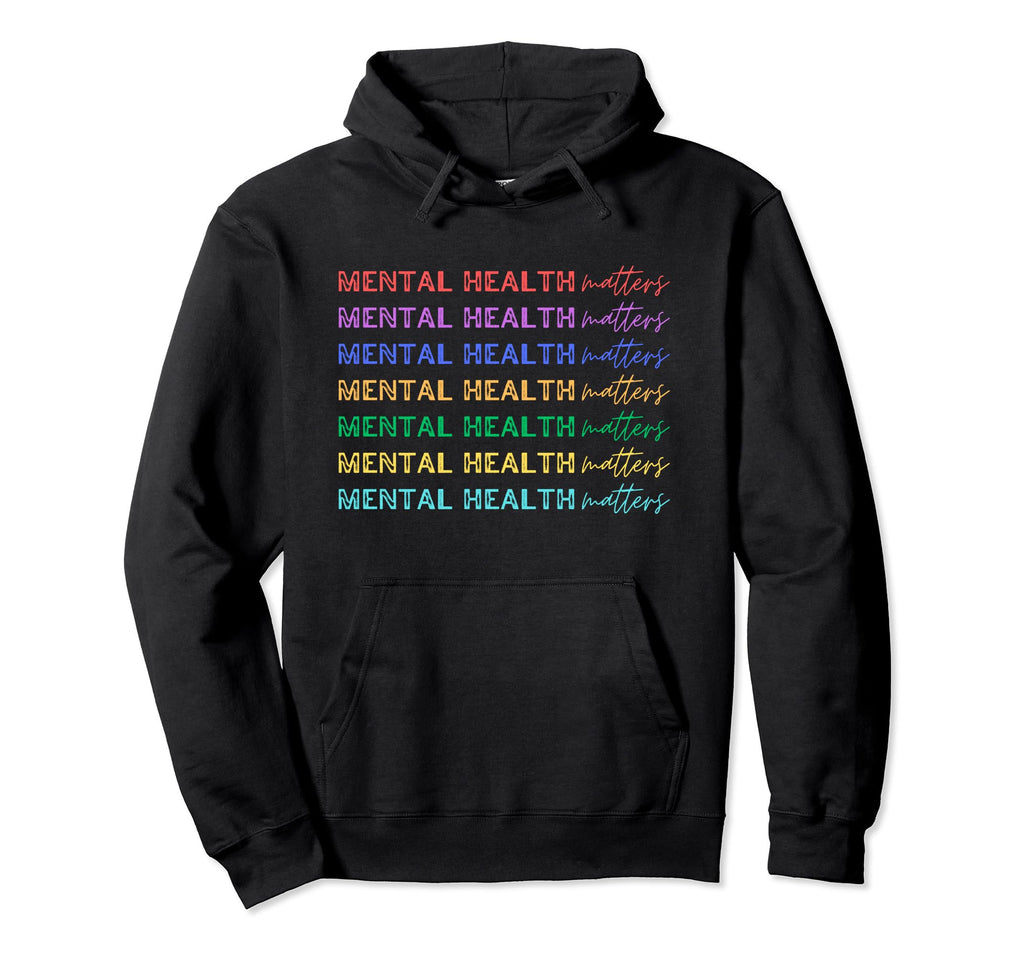 Mental Health Matters Spread Hoodie - Custom Art Print for Adults - T-Shirt, Sweatshirt, Hoodie