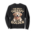Retriever Therapy Dog Sweatshirt - Unique Graphic Men Women - T-Shirt, Sweatshirt, Hoodie