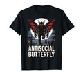 Cryptid Cryptozoology Mothman Sweatshirt - Minimalist Print Unisex - T-Shirt, Sweatshirt, Hoodie