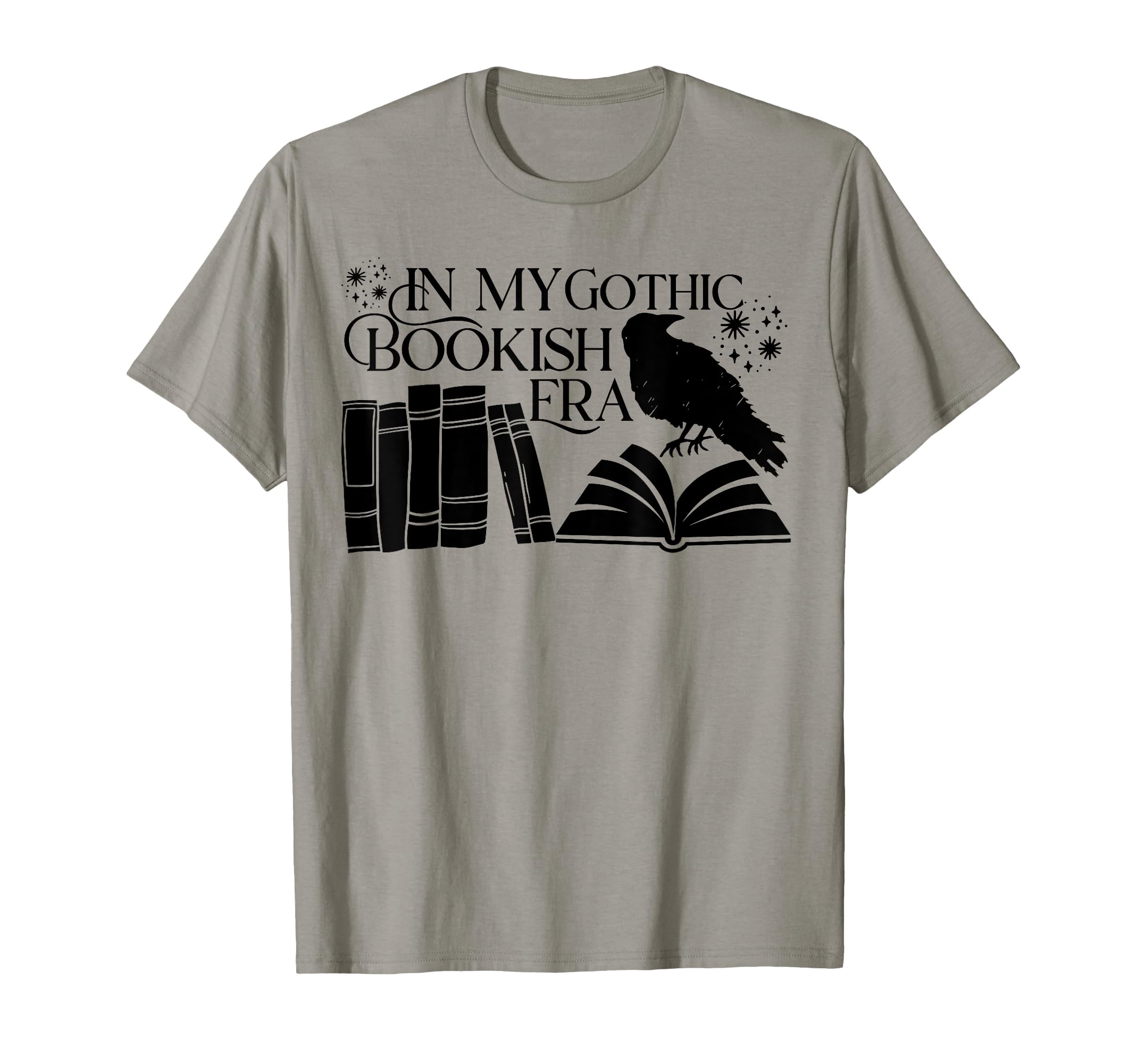 My Bookish Era Gothic Book Lover T-Shirt - Graphic Print Men Women - T-Shirt, Sweatshirt, Hoodie