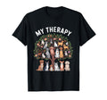 Dogs Are My Therapy Dogs Tree T-Shirt - Fun Novelty Design Men Women - T-Shirt, Sweatshirt, Hoodie