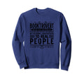 Booktrovert Definition Funny Book Sweatshirt - Aesthetic Graphic Unisex - T-Shirt, Sweatshirt, Hoodie