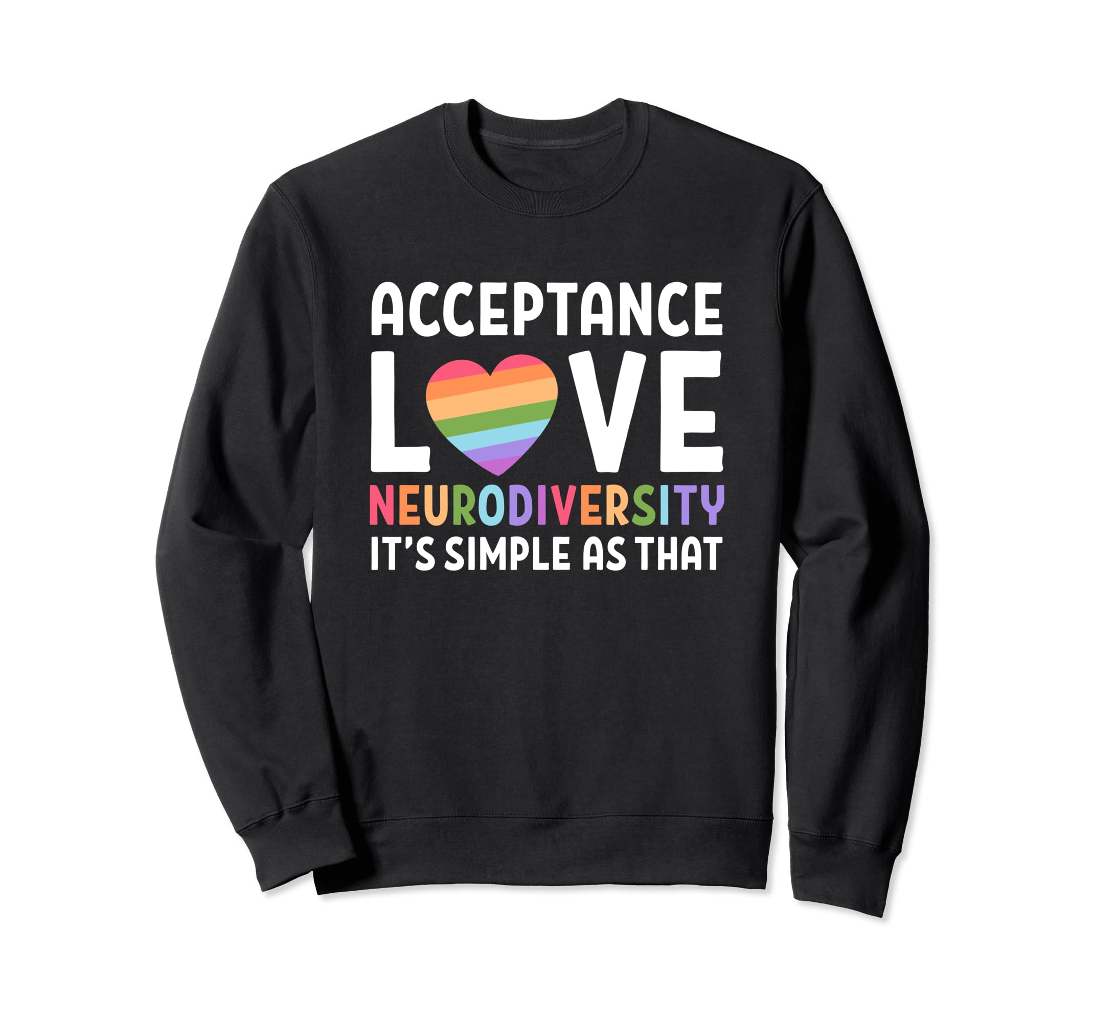 Adhd Autism Neurodivergent Sweatshirt - Custom Art Print Men Women - T-Shirt, Sweatshirt, Hoodie