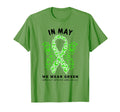 May We Wear Green Butterfly Mental T-Shirt - Custom Art Print Men Women - T-Shirt, Sweatshirt, Hoodie