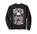 Anti Social Book Club Go Away Im Sweatshirt - Graphic Print Men Women - T-Shirt, Sweatshirt, Hoodie