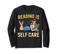 Reading Book Avid Reader Bibliophile Hoodie - Minimalist Print Unisex - T-Shirt, Sweatshirt, Hoodie