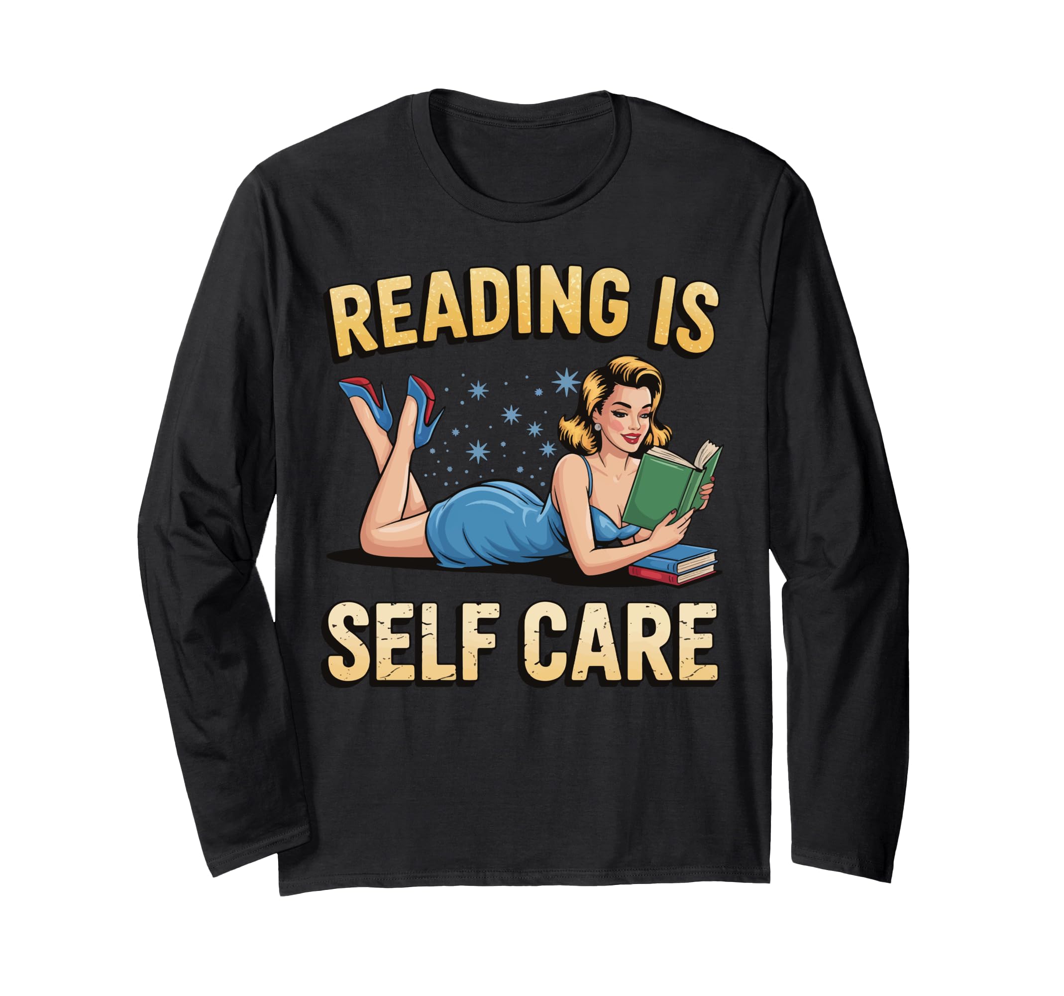 Reading Book Avid Reader Bibliophile Hoodie - Minimalist Print Unisex - T-Shirt, Sweatshirt, Hoodie