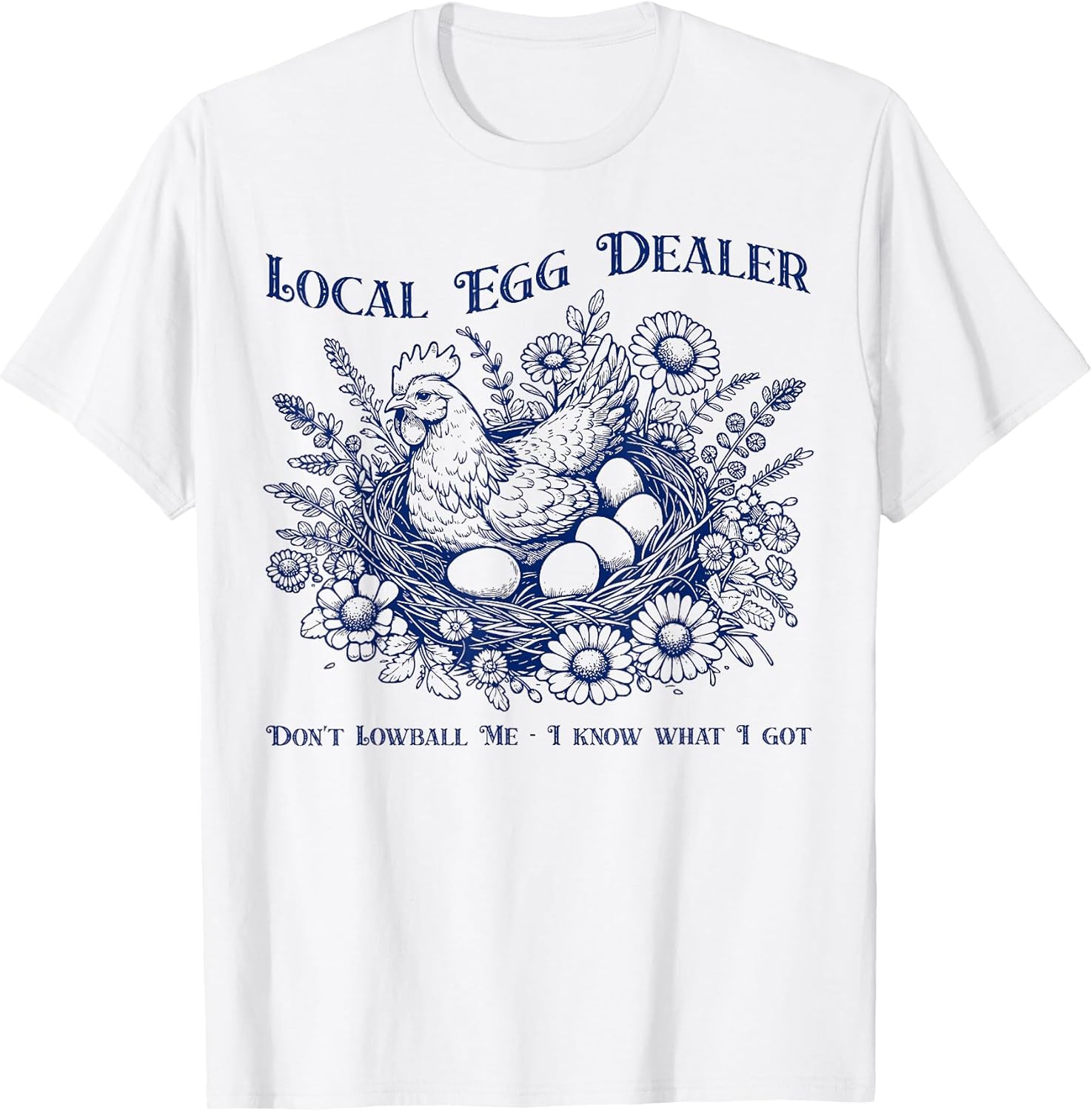 Local Egg Dealer Chicken Funny Easter Farmhouse Unisex T-shirt, Sweatshirt, Hoodie, Long Sleeve Tee - T-Shirt, Sweatshirt, Hoodie