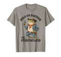 Hold Partner Im Overstimulated Frog T-Shirt - Minimalist Print Unisex - T-Shirt, Sweatshirt, Hoodie