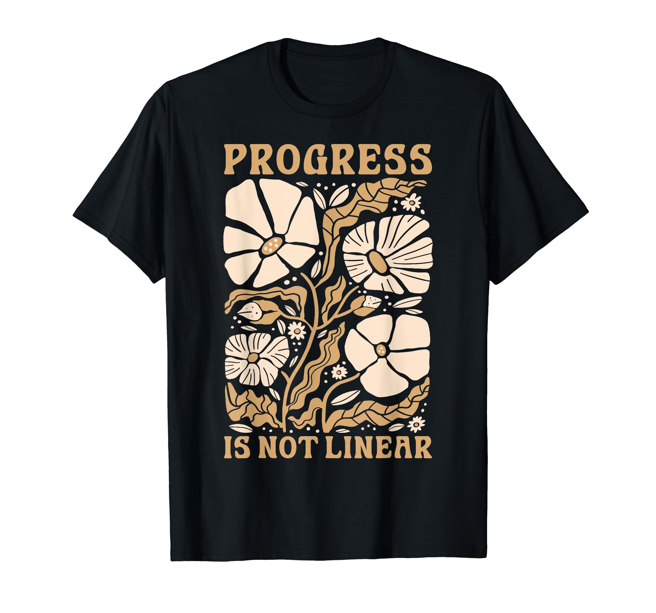 Progress Is Not Linear School T-Shirt - Minimalist Print Men Women - T-Shirt, Sweatshirt, Hoodie