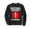 Emotional Support Human Training Sweatshirt - Fun Novelty Design Men Women - T-Shirt, Sweatshirt, Hoodie