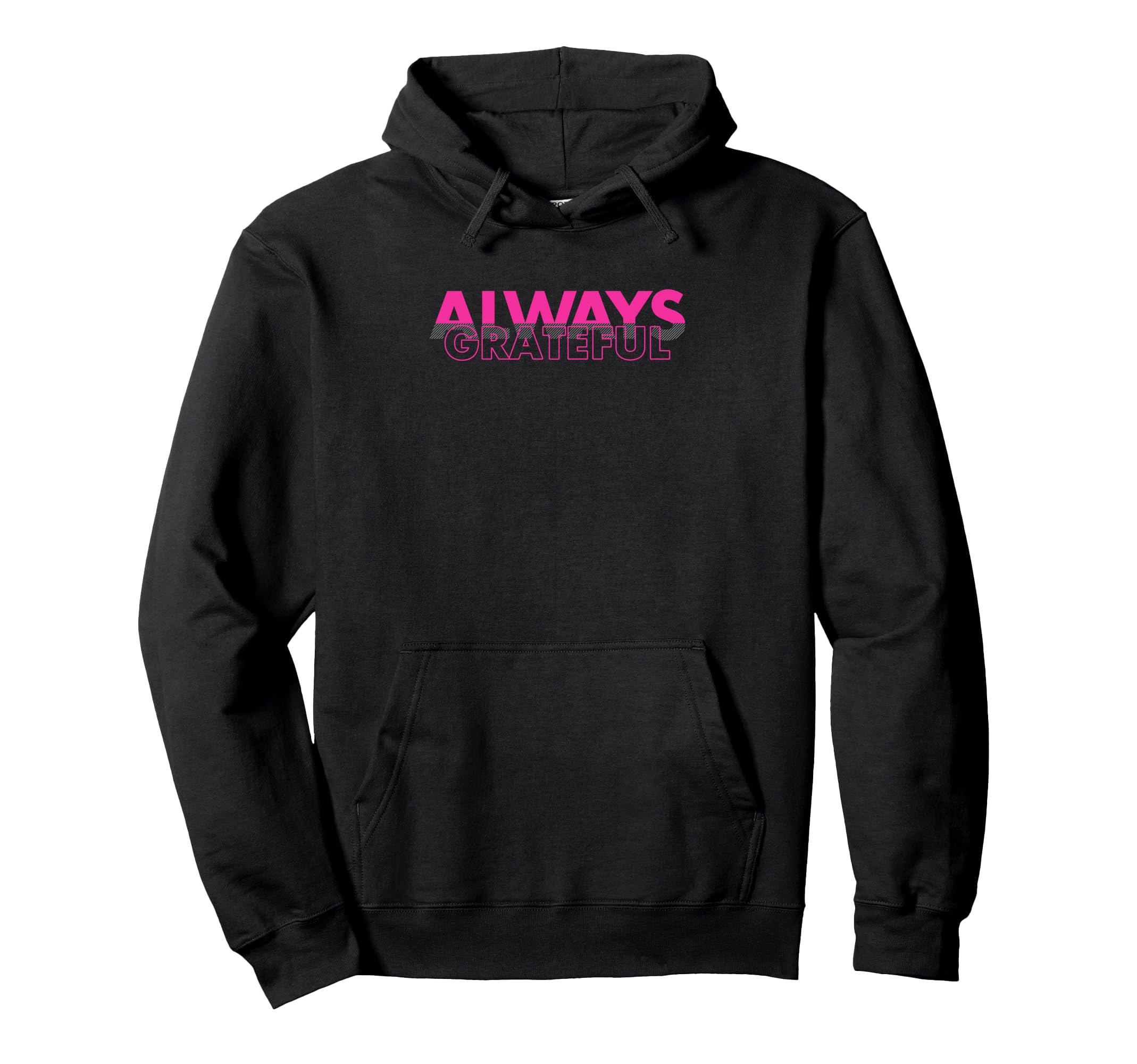 Gratitude Mindset Positive Vibes Always Hoodie - Trendy Graphic for Adults - T-Shirt, Sweatshirt, Hoodie