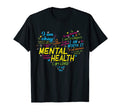 Mental Health Awareness Heart Mental T-Shirt - Unique Graphic Unisex - T-Shirt, Sweatshirt, Hoodie