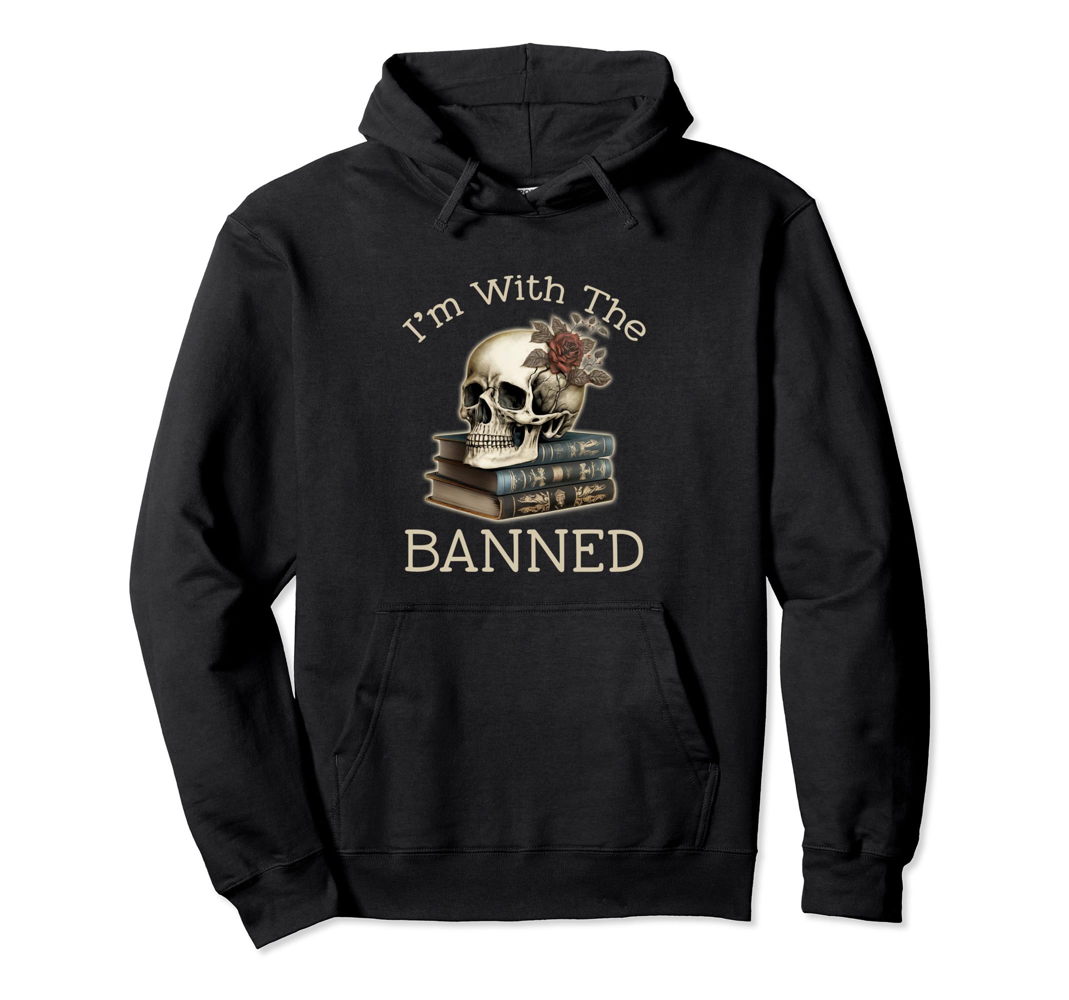 Librarian Banned Books Reader Hoodie - Casual Everyday Wear Unisex - T-Shirt, Sweatshirt, Hoodie