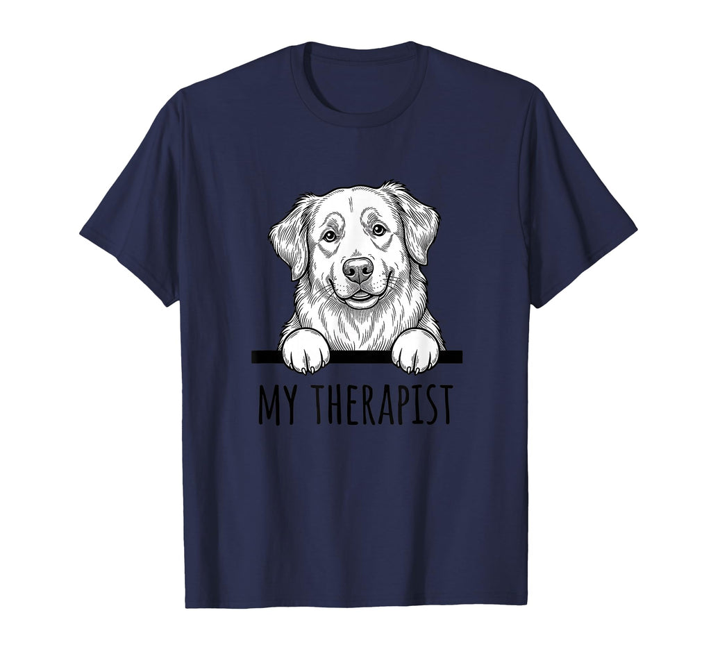 Support My Therapist Funny Dog Therapy T-Shirt - Unique Graphic for Adults - T-Shirt, Sweatshirt, Hoodie