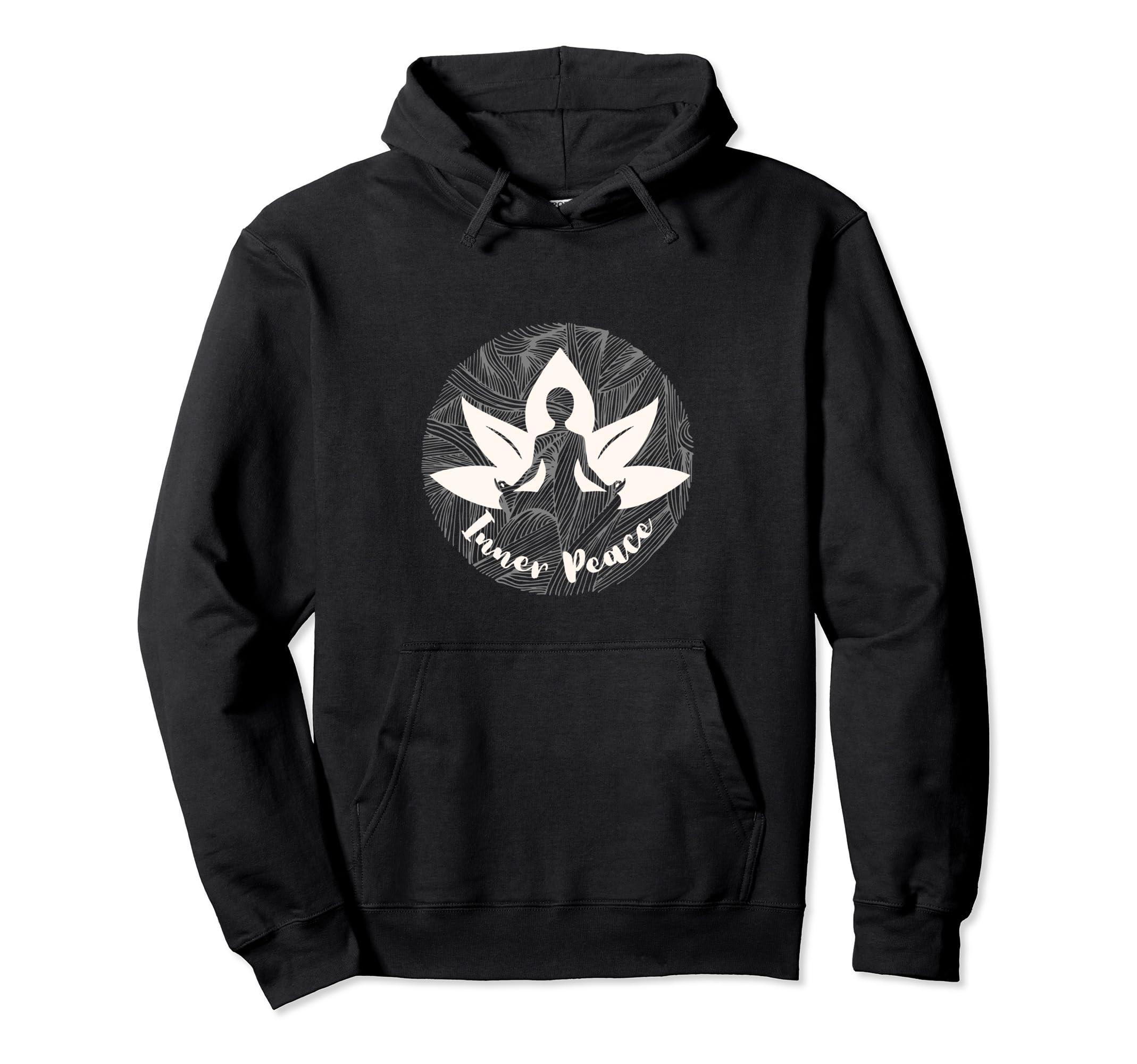 Yoga Meditation Mindfulness Meditate Hoodie - Casual Everyday Wear Unisex - T-Shirt, Sweatshirt, Hoodie