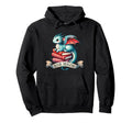 Book Dragon Fantasy Blue Dragon Books Hoodie - Minimalist Print for Adults - T-Shirt, Sweatshirt, Hoodie