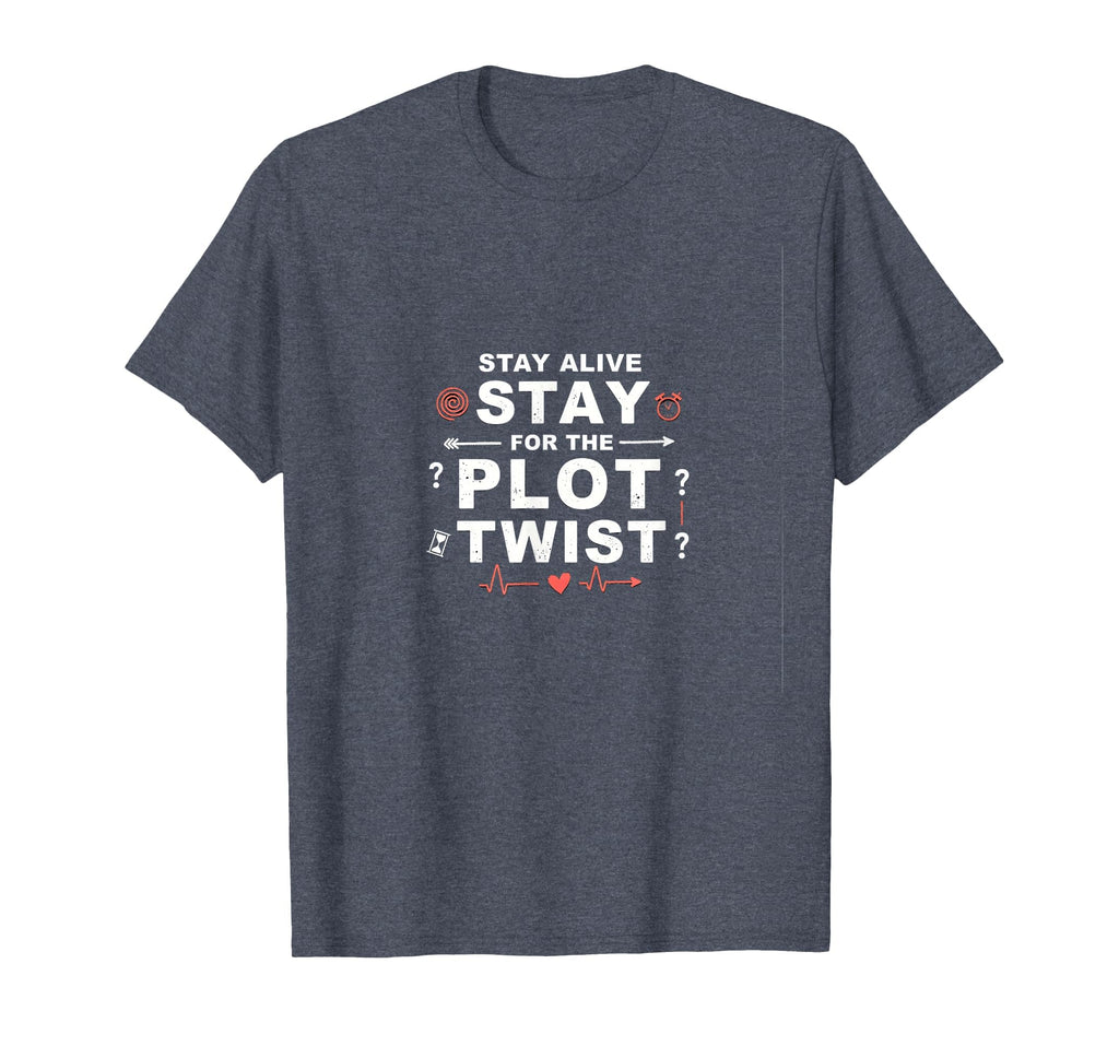Tomorrow Needs You Stay Alive Plot T-Shirt - Novelty Apparel for Adults - T-Shirt, Sweatshirt, Hoodie