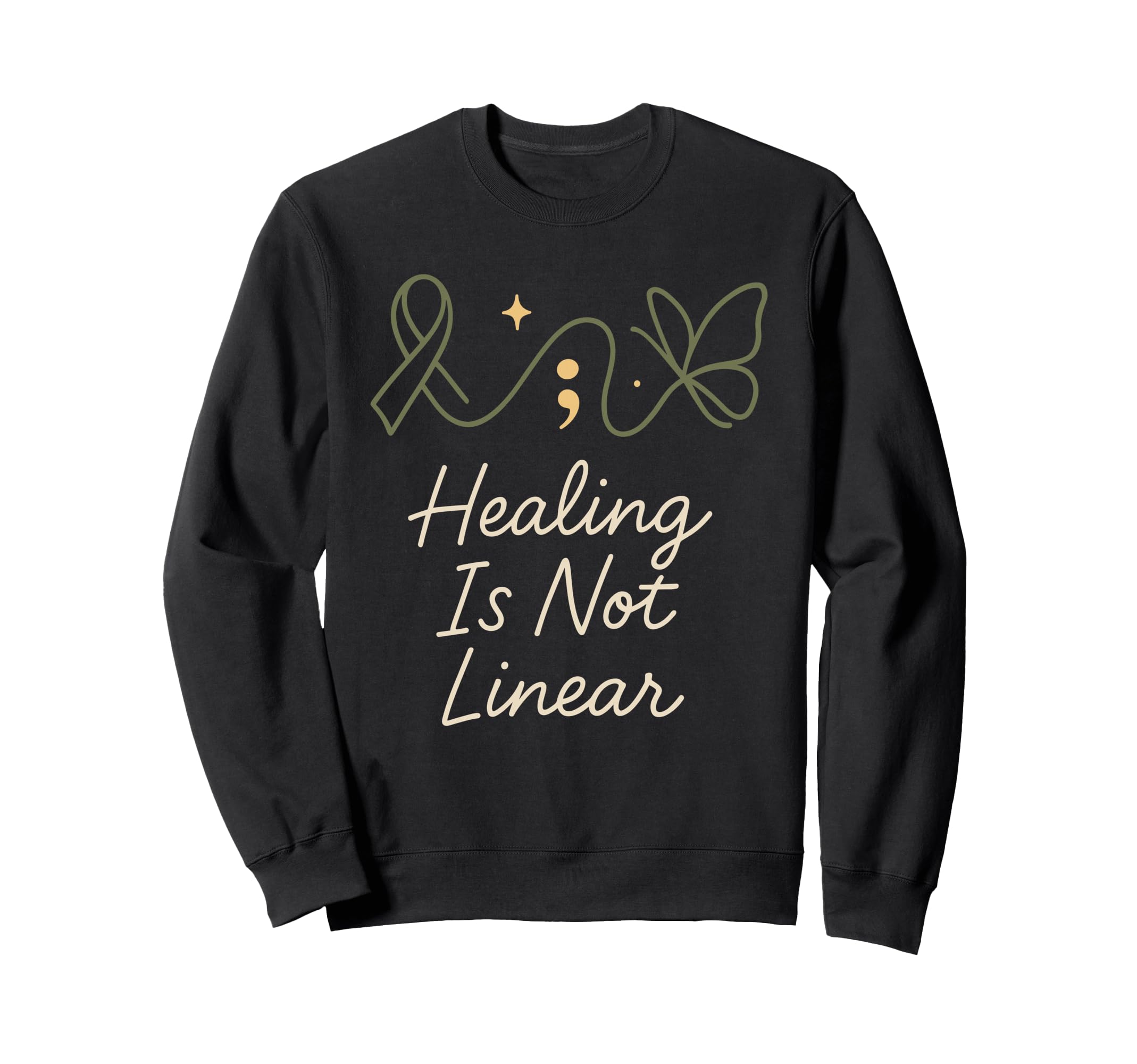 Ptsd Awareness Mental Health Support Sweatshirt - Unique Graphic Men Women - T-Shirt, Sweatshirt, Hoodie
