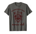 Overstimulated Nurses Club Funny Raccoon T-Shirt - Minimalist Print Unisex - T-Shirt, Sweatshirt, Hoodie