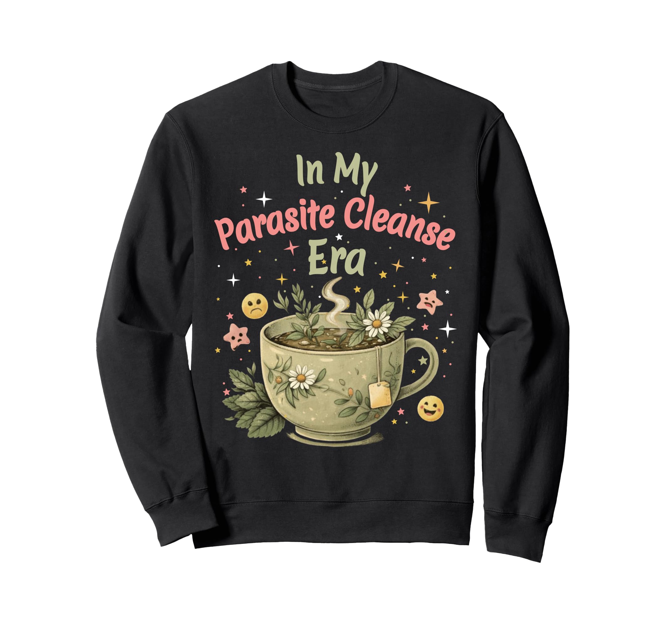 Funny Wellness Vibes Aesthetic Sweatshirt - Fun Novelty Design Men Women - T-Shirt, Sweatshirt, Hoodie